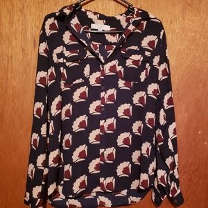 Ann Taylor's LOFT, navy blue, size small